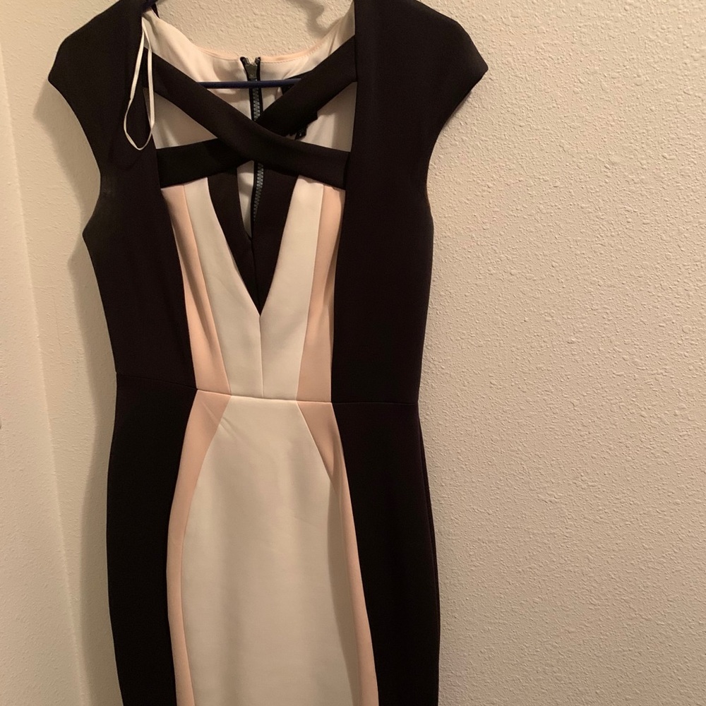 Block Midi Dress
